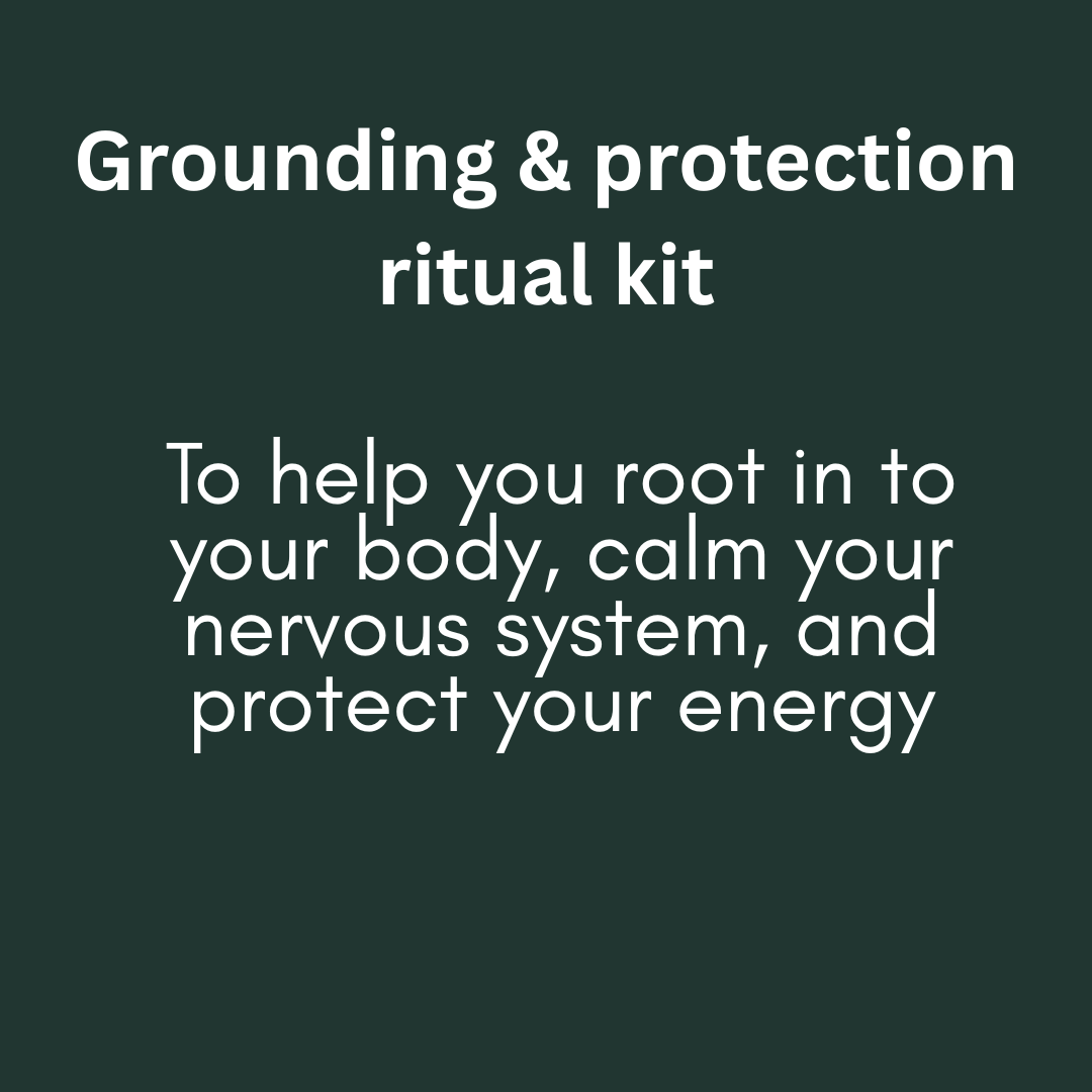 Grounding and Protection Ritual Kit