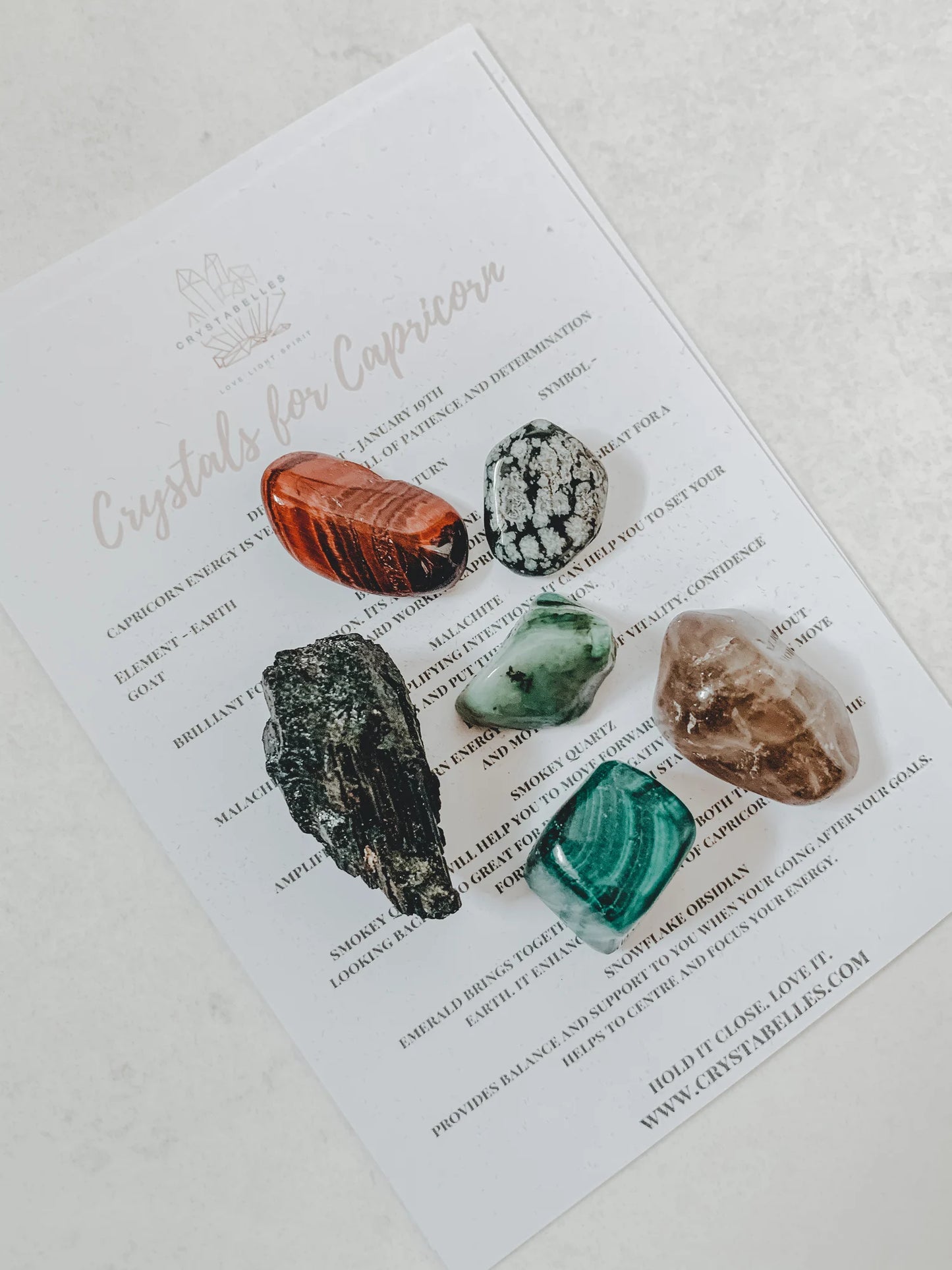 Zodiac Crystal Set