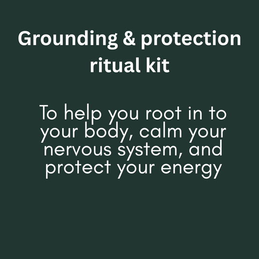 Grounding and Protection Ritual Kit