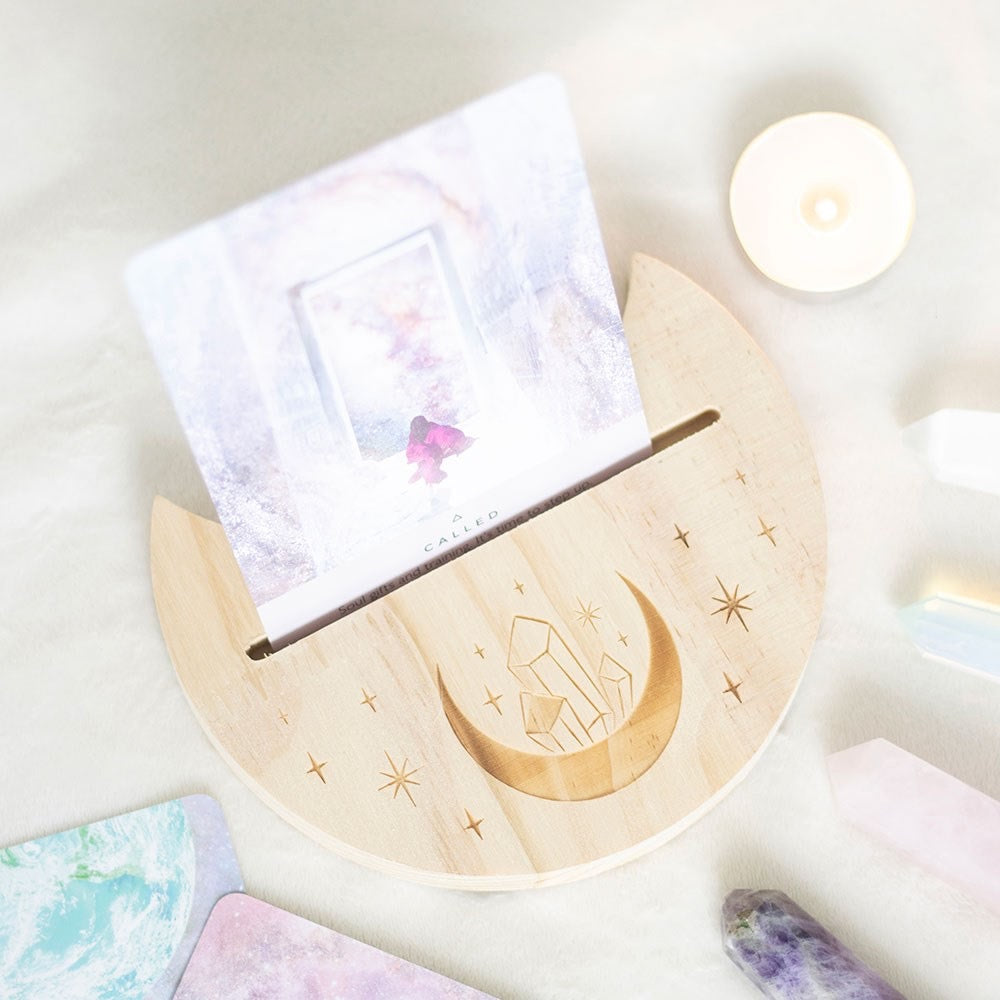Crystal Moon Oracle Card Stand